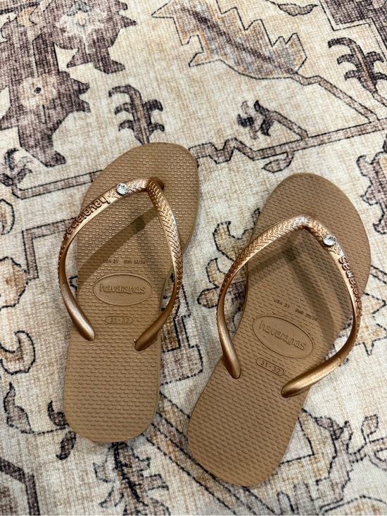 Havianas Other - Havaianas kids Slim Crystal flip-flops-2Y